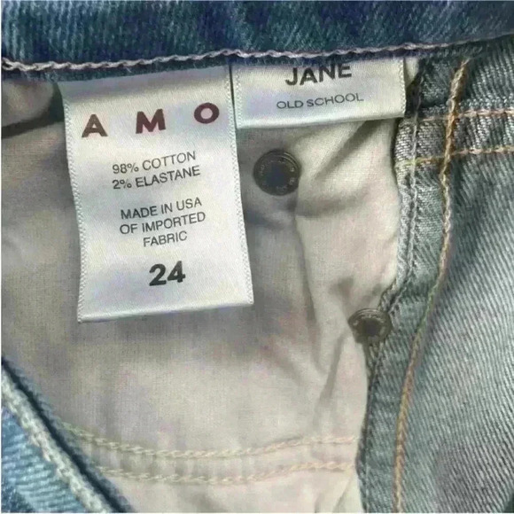 AMO- "Jane" Jeans in Old School Wash Size
24 EUC! - Picture 10 of 10